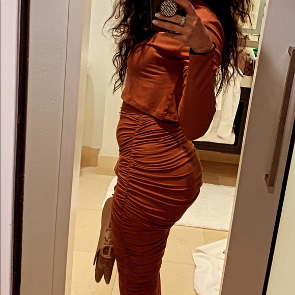 MINAA MONROE PEACH Skirt - Picture 4 of 4